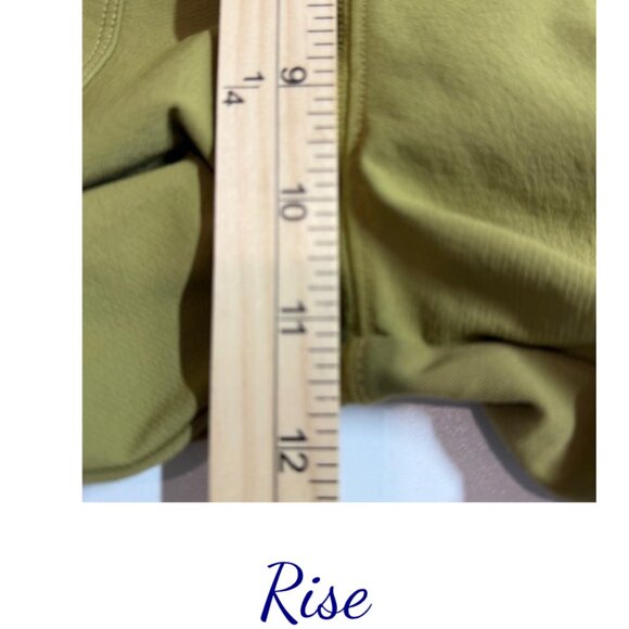 Athleta Women’s Olive PowerLift Workout Pants Size 16 - Picture 8 of 11